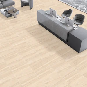 ENZO CREMA Sugar Finish Porcelain Floor Tile | 600×600 mm