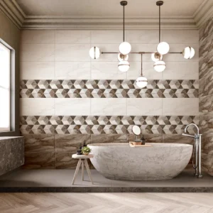 ROOPA SERIES Glossy Ceramic Wall Tile | 300×600 mm