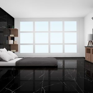 MARQUINA BLACK Porcelain Wall Tile | 600×1200 mm